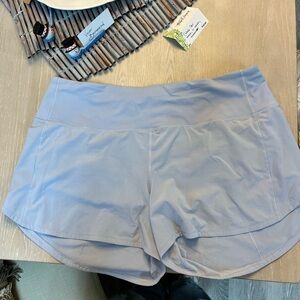 Lululemon Athletica Light blue speedup Athletic Shorts
